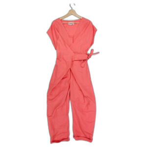 NEW Rujuta Sheth VENUS WRAP JUMPER Linen Jumpsuit Lagenlook Minimal Lagom Boho